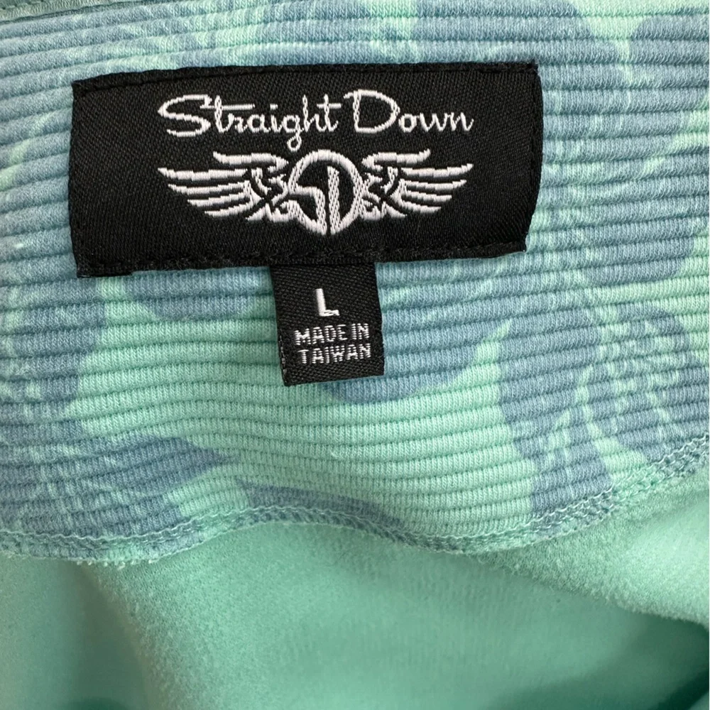 WOMEN'S STRAIGHT DOWN PARADISE
JACKET Full Zip, Close Fit, Aqua Blues and Greens - Picture 9 of 11